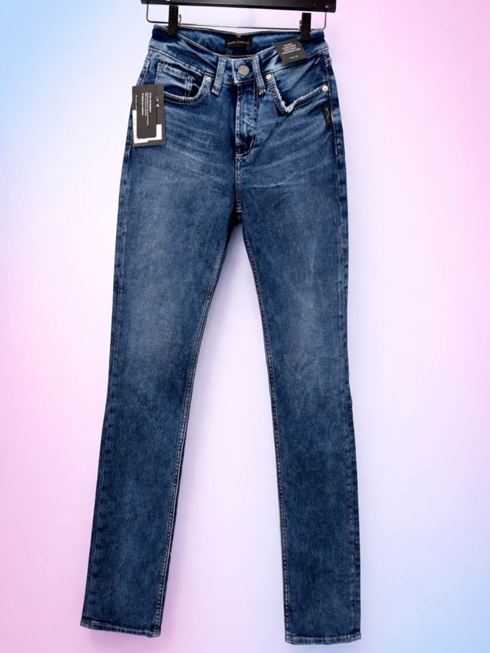 Silver Jeans Straight leg curvy fit 24/31 NWT